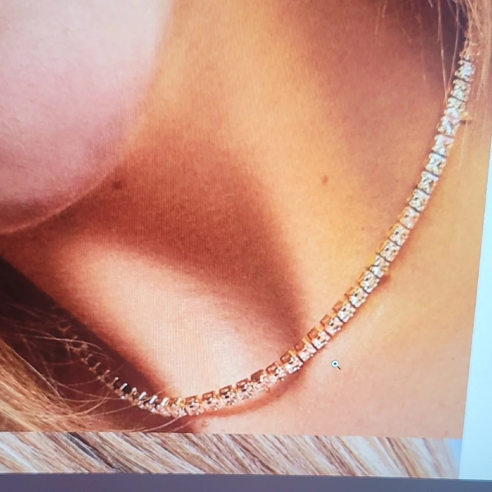 Elegant Kendra Scott Tennis Necklace and Bracelet Set - Picture 4 of 9